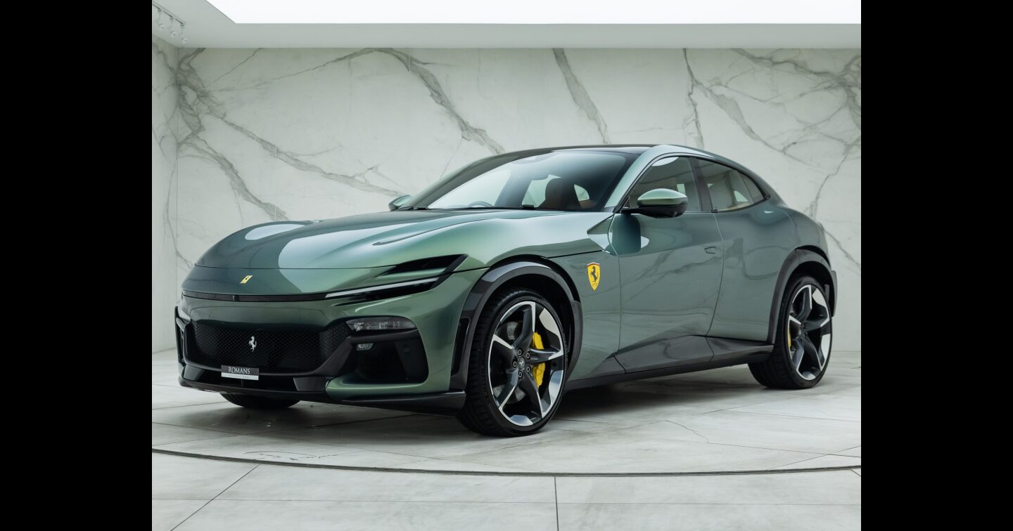Used Ferrari Purosangue For Sale Verde Minerale Used Ferrari Purosangue For Sale Verde Minerale