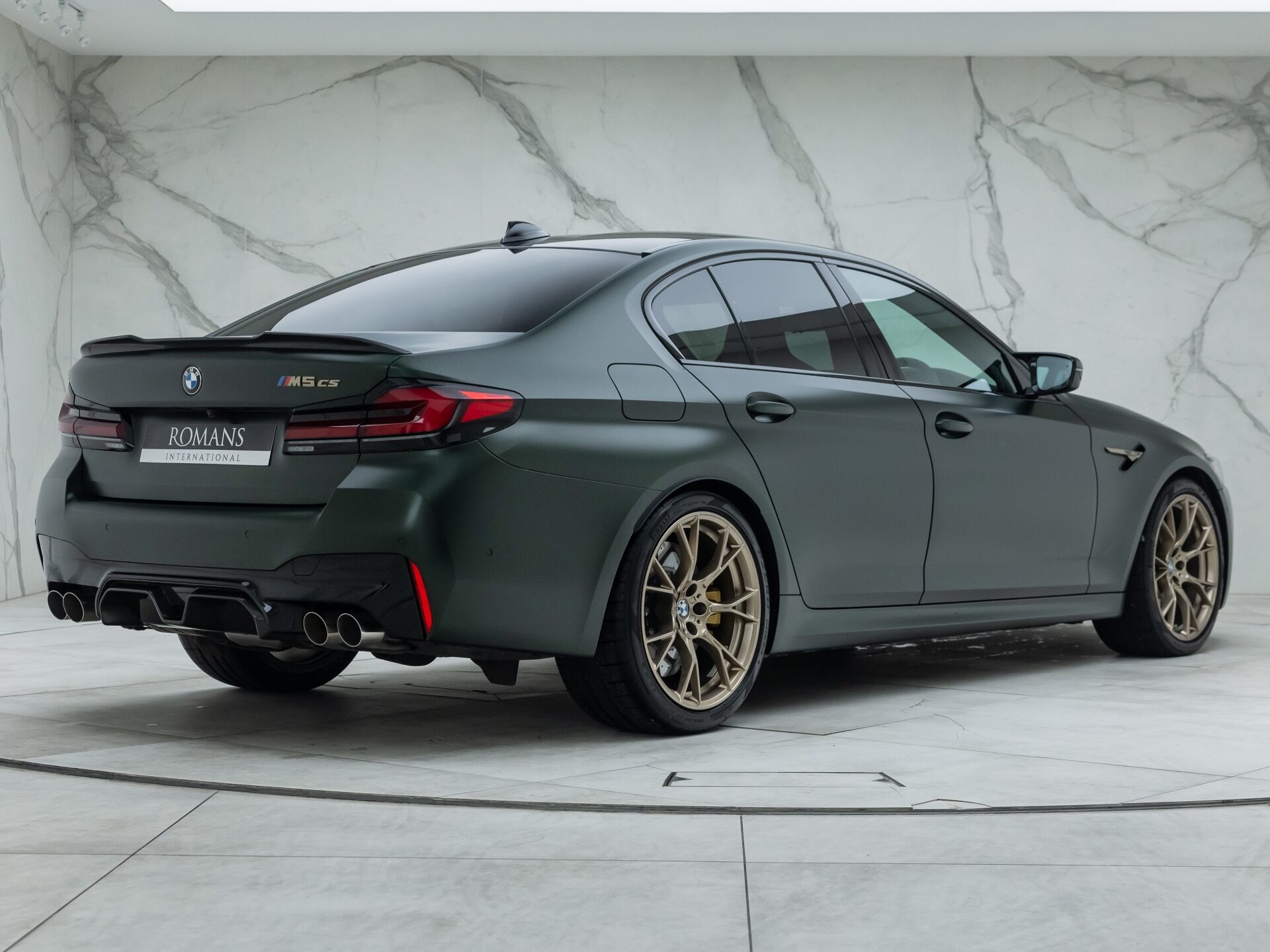 Used BMW M5 CS for sale | Individual Frozen Deep Green