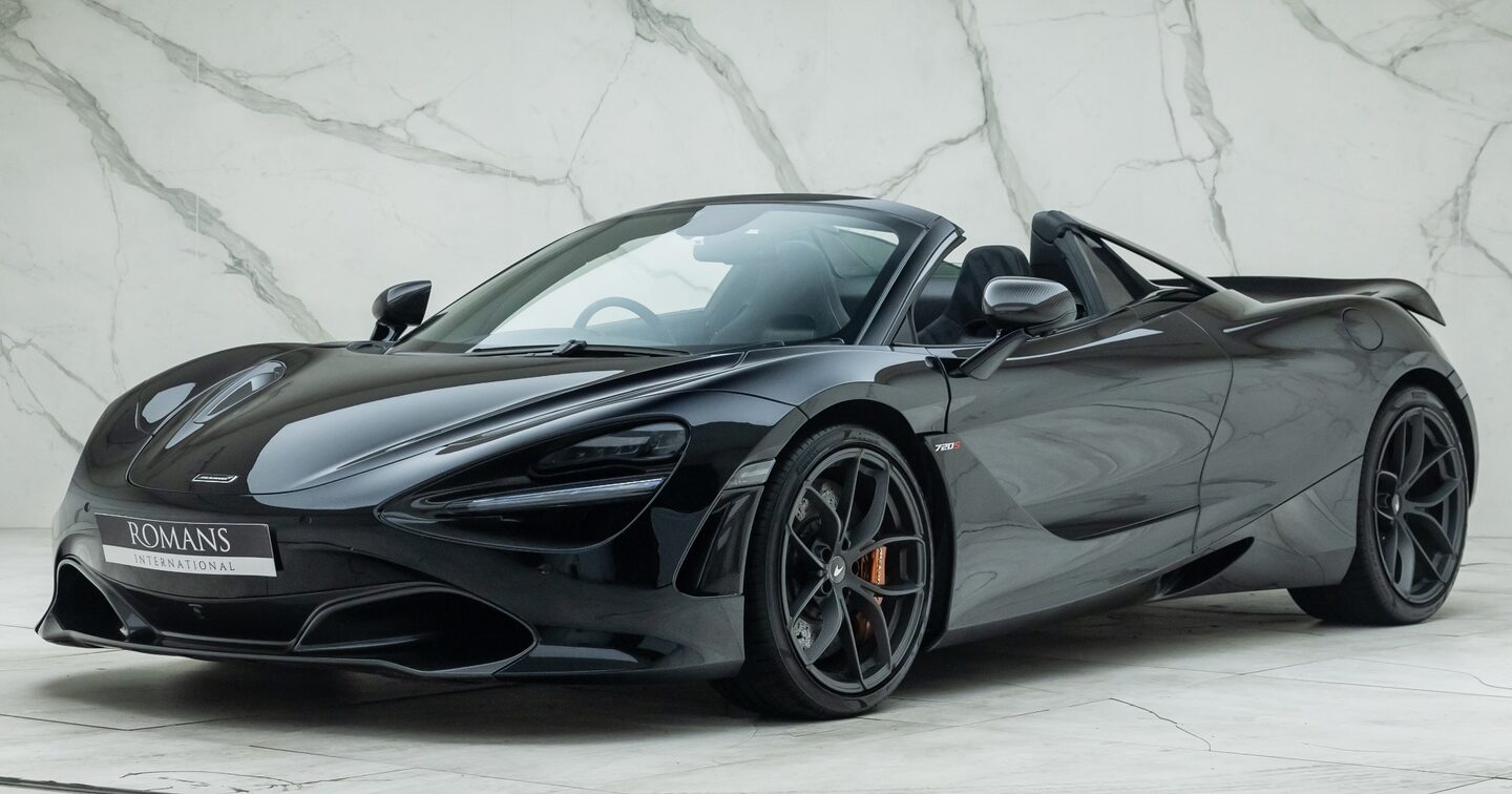 Used McLaren 720S Spider for sale | MSO Abyss Black