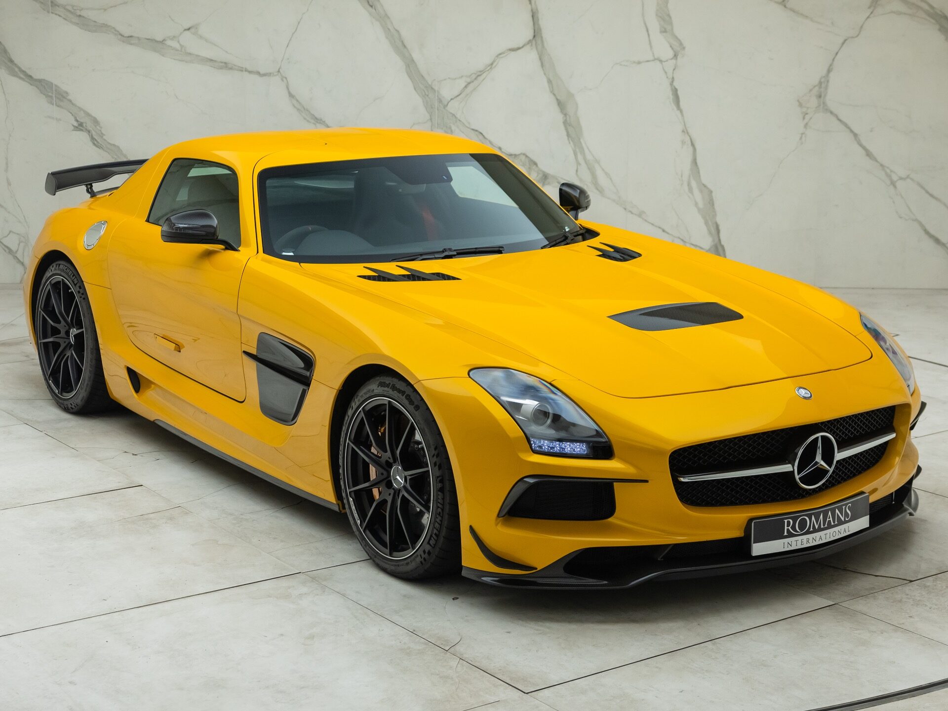 Used Mercedes-Benz SLS AMG Black Series for sale | AMG Solarbeam Yellow