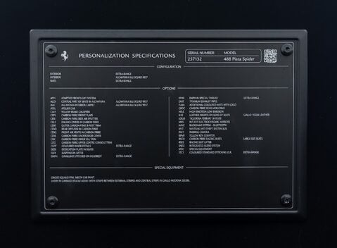 Ferrari 488 Pista Spider 52