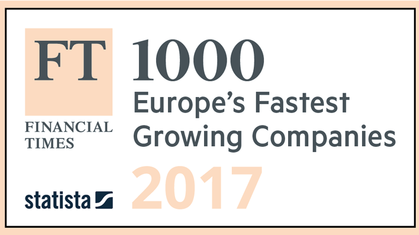 Romans International in Financial Times 1000 Europe’s Fastest Growing Companies 2017