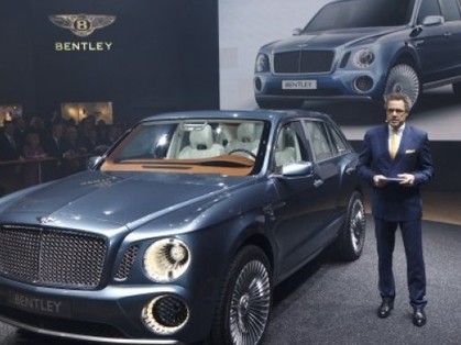 Bentley Reveals the EXP 9F Luxury SUV Design Concept in Geneva