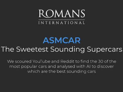 ASMCar: The Most Soothing Supercars on the Road