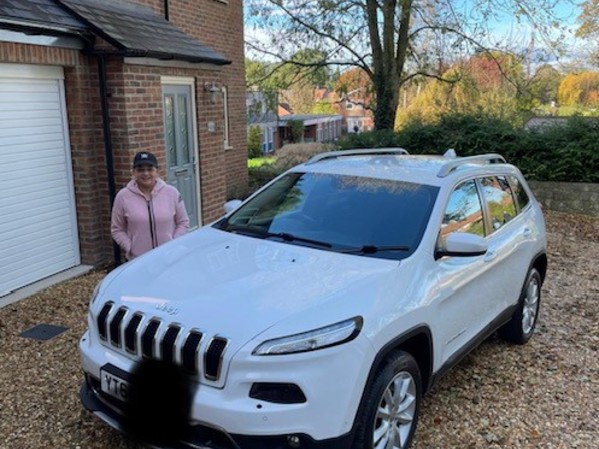 Lovely Jeep delivered to Boroughbridge