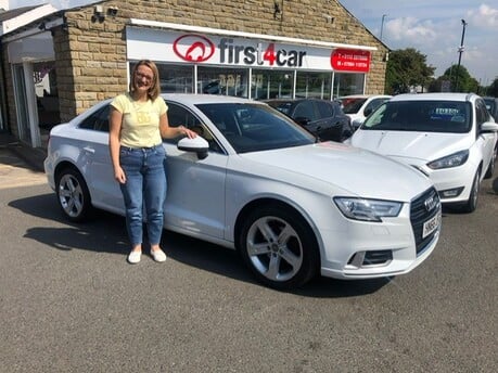 Barbara's new Audi