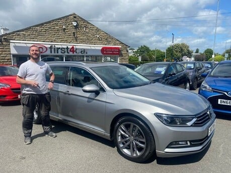 Jack loves his Passat!