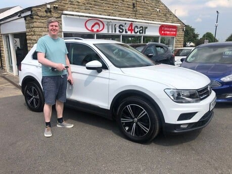 Matt is happy with his Tiguan