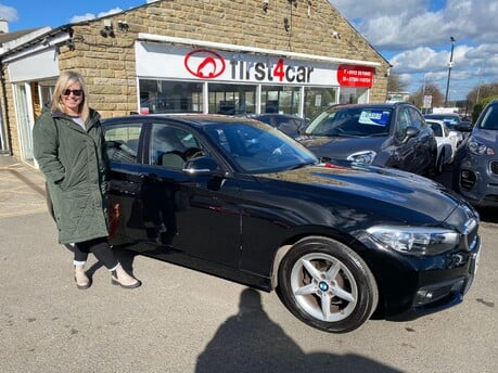 Jacklynn from Chester picking up her new car