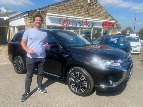 Adrian collecting his new Outlander