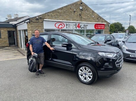 Glen and his new car 