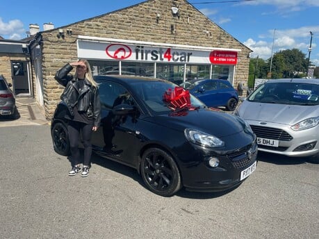 Katy from Oldham collecting her first ever car