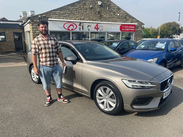 Jacob from Rotherham collecting his new car