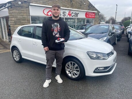 Stan from Leeds picking up his new Polo