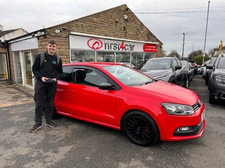 Jack from Calverly collecting his new Polo