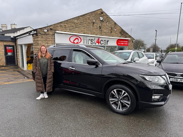 Deborah is local to us and over the years has now collected her 3rd car from us.