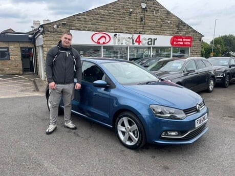 Will from Cheshire, recently passed his driving test collecting his first ever car.