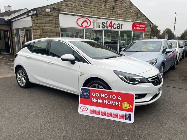 Stephen was a little camera shy collecting his new Astra.