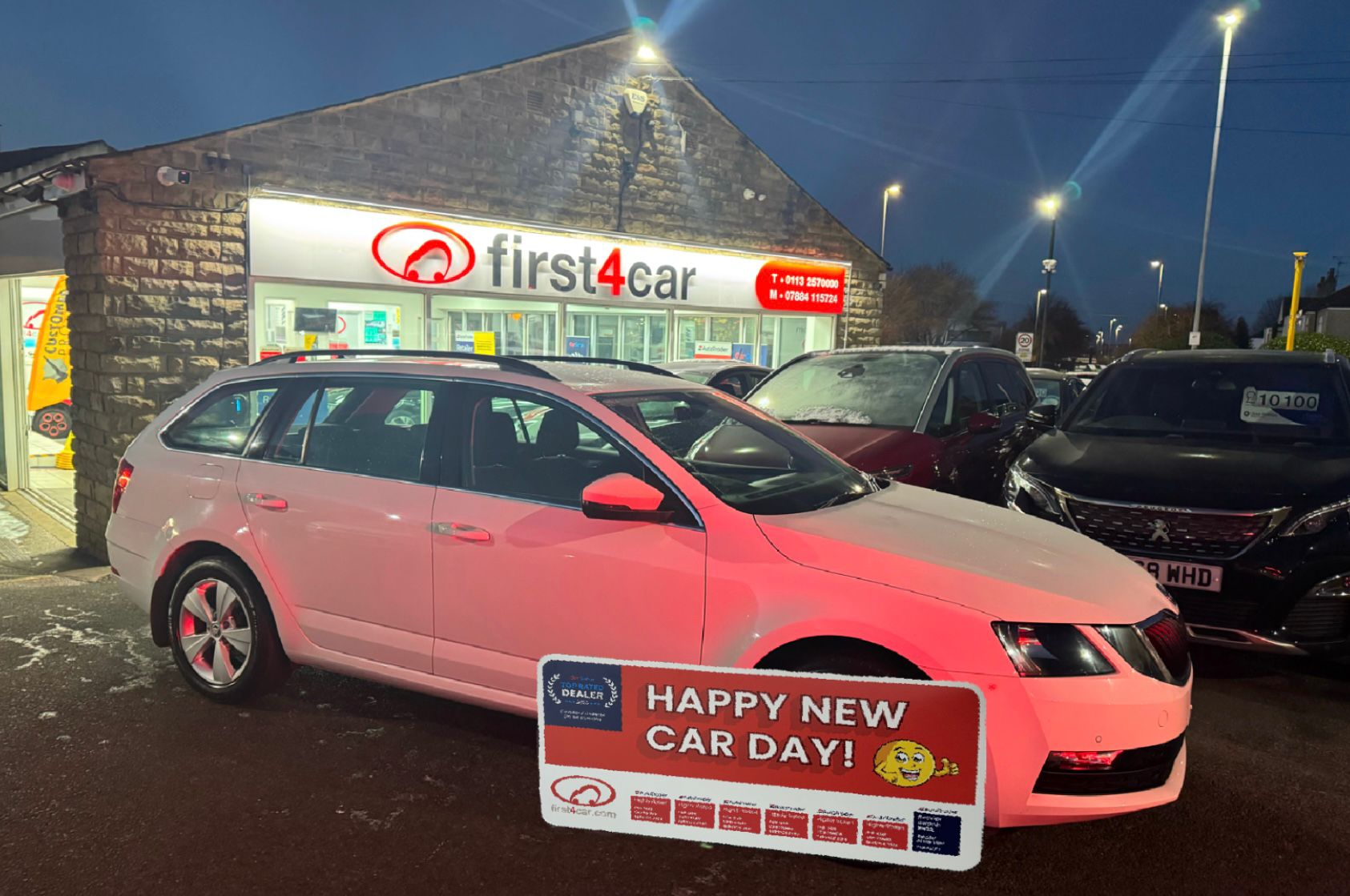 Rob from Castleford collected his new Skoda.