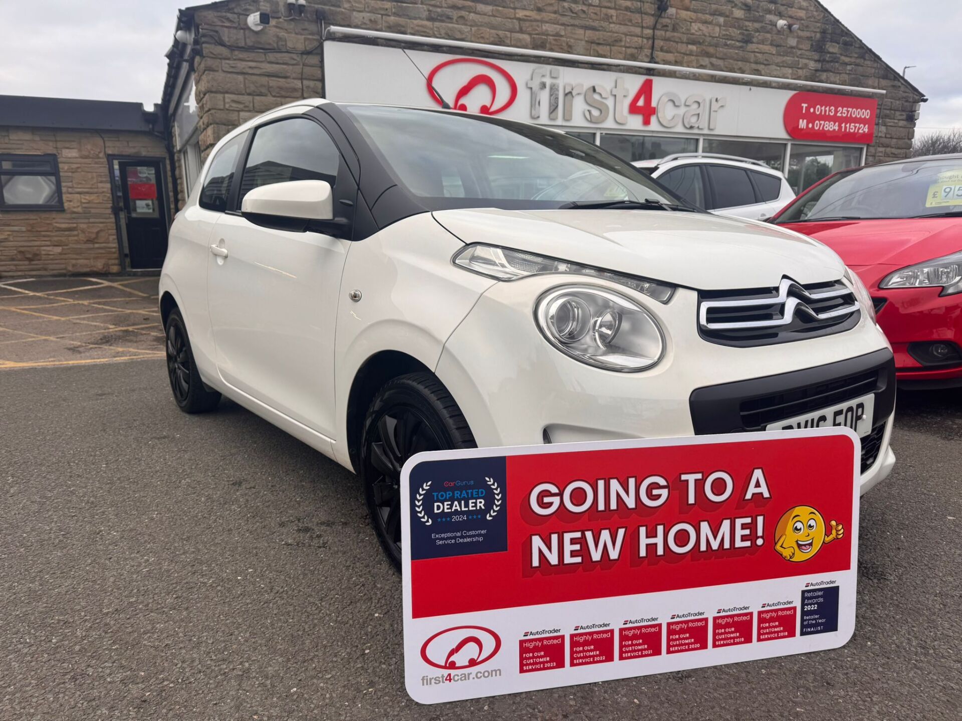 Susan from York did not want her photo taking but is the proud owner of her new Citroen C1.