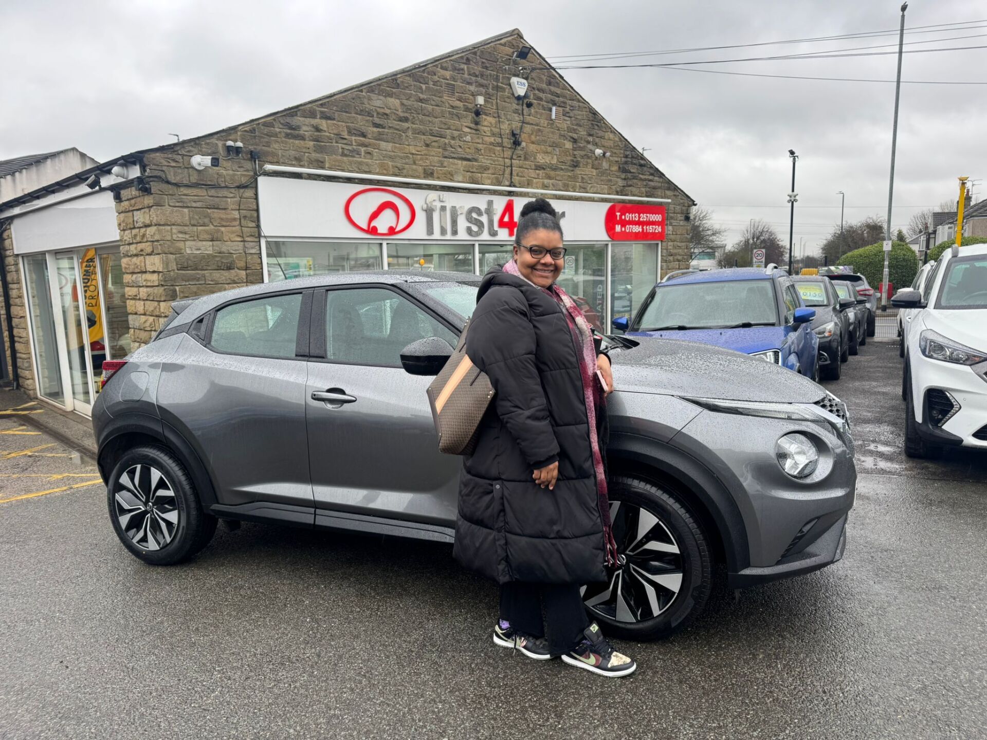 Amanda from Gloucester collected her new Nissan Juke