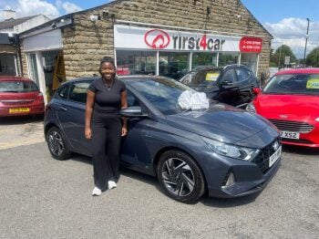 Kajah from Leeds did not sleep the night before collecting her Hyundai i20