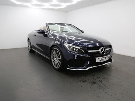 Mercedes-Benz C Class 2.1 C220d AMG Line (Premium Plus) Cabriolet G-Tronic+ Euro 6 (s/s) 2dr