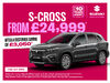 SUZUKI S-CROSS £3,050 CUSTOMER SAVING