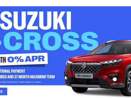 SUZUKI S-CROSS 0% PCP OFFER