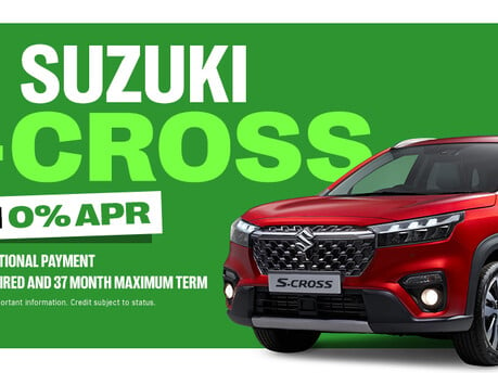 SUZUKI S-CROSS 0% PCP OFFER