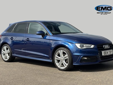 Audi A3 1.4 TFSI CoD S line Sportback 5dr Petrol S Tronic Euro 6 (s/s) (150 ps)