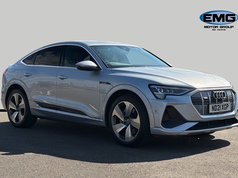 Audi E-Tron 55 S line Sportback 5dr Electric Auto quattro 95kWh (11kW Charger) (408 ps)