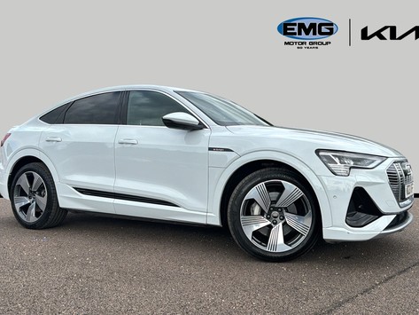 Audi E-Tron 55 S line Sportback 5dr Electric Auto quattro 95kWh (11kW Charger) (408 ps)