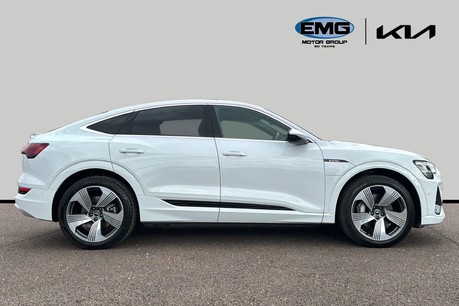 Audi E-Tron 55 S line Sportback 5dr Electric Auto quattro 95kWh (11kW Charger) (408 ps) 3