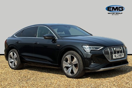 Audi E-Tron 55 S line Sportback 5dr Electric Auto quattro 95kWh (11kW Charger) (408 ps)