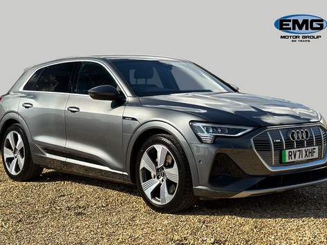 Audi E-Tron 50 S line SUV 5dr Electric Auto quattro 71.2kWh (11kW Charger) (313 ps)