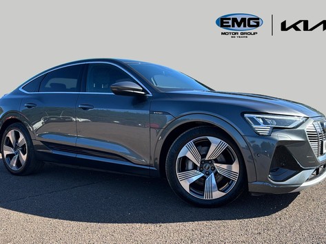 Audi E-Tron 55 S line Sportback 5dr Electric Auto quattro 95kWh (11kW Charger) (408 ps)