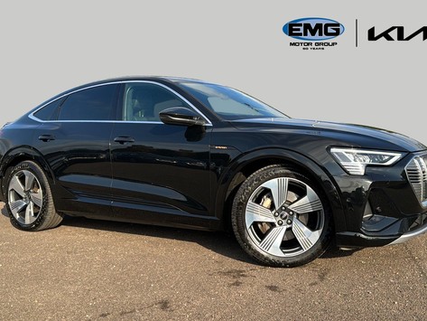 Audi E-Tron 55 S line Sportback 5dr Electric Auto quattro 95kWh (11kW Charger) (408 ps)