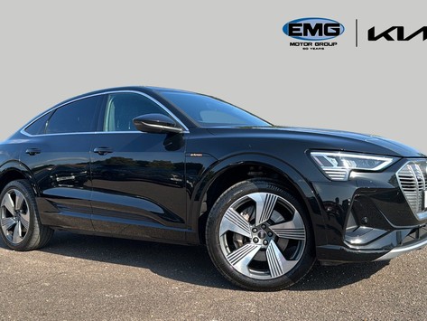 Audi E-Tron 55 S line Sportback 5dr Electric Auto quattro 95kWh (11kW Charger) (408 ps)