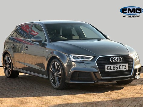 Audi A3 2.0 TDI S line Sportback S Tronic Auto 6Spd Euro 6 (s/s) 5dr