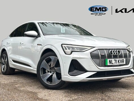 Audi E-Tron 55 S line Sportback 5dr Electric Auto quattro 95kWh (11kW Charger) (408 ps)