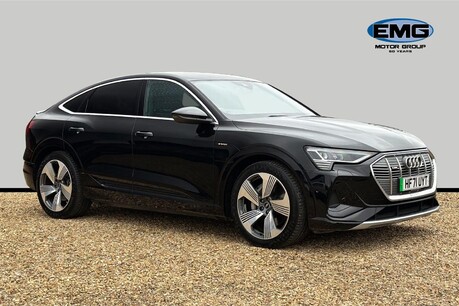 Audi E-Tron 50 S line Sportback 5dr Electric Auto quattro 71.2kWh (11kW Charger) (313 p