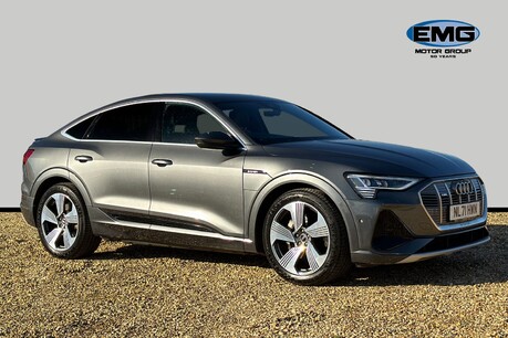 Audi E-Tron 55 S line Sportback 5dr Electric Auto quattro 95kWh (11kW Charger) (408 ps)