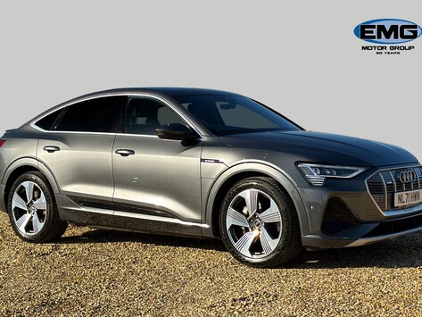 Audi E-Tron 55 S line Sportback 5dr Electric Auto quattro 95kWh (11kW Charger) (408 ps)