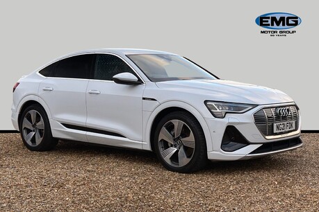 Audi E-Tron 55 S line Sportback 5dr Electric Auto quattro 95kWh (11kW Charger) (408 ps)