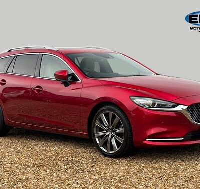 Mazda 6 2.2 SKYACTIV-D GT Sport Nav+ Tourer 5dr Diesel Manual Euro 6 (s/s) (184 ps)