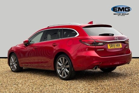 Mazda 6 2.2 SKYACTIV-D GT Sport Nav+ Tourer 5dr Diesel Manual Euro 6 (s/s) (184 ps) 5