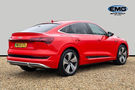 Audi E-Tron 55 S line Sportback 5dr Electric Auto quattro 95kWh (11kW Charger) (408 ps) 7