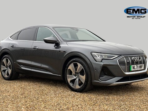 Audi E-Tron 55 S line Sportback 5dr Electric Auto quattro 95kWh (11kW Charger) (408 ps)