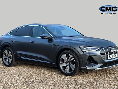 Audi E-Tron 55 S line Sportback 5dr Electric Auto quattro 95kWh (11kW Charger) (408 ps)